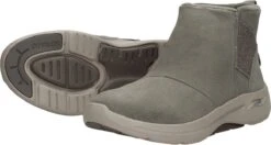 Skechers Go Walk Arch Fit Enkellaarsjes Plat - Taupe - Maat 39 -Skechers Verkoopwinkel 1200x642 1