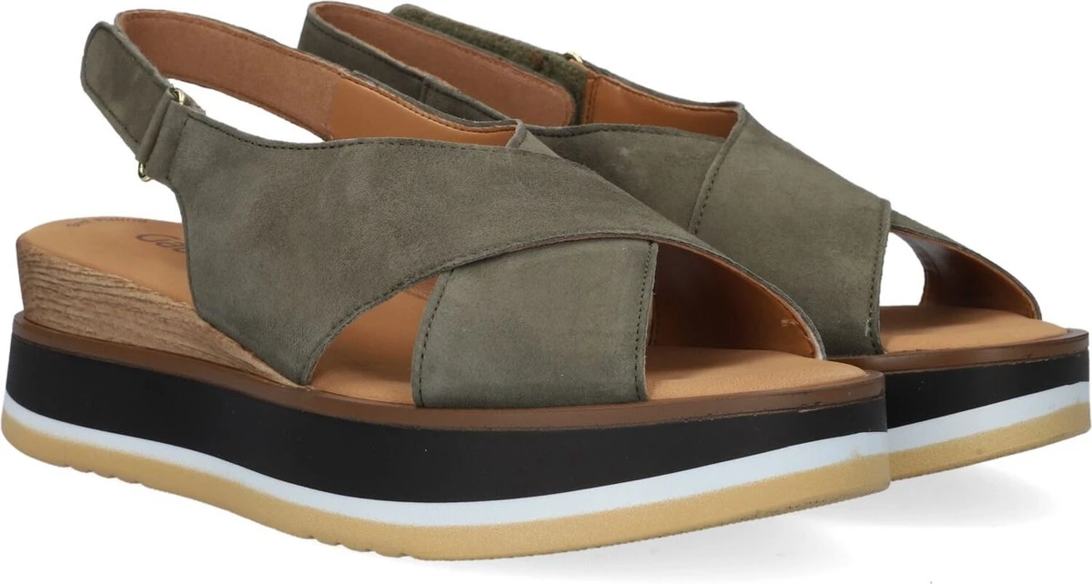 Gabor 683 Sandalen - Dames - Groen - Maat 40 11 Gabor 683 Sandalen - Dames - Groen - Maat 40 - Afbeelding 11