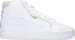 Puma Cali Star Mid Wn Hoge Sneakers - Leren Sneaker - Dames - Wit - Maat 40