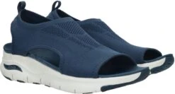 Skechers Arch Fit Catch Vegan Sandalen Blauw - Maat 40 -Skechers Verkoopwinkel 1200x648 1