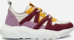 Ann Rocks Ann Rocks Sneakers Bordeauxrood Suede - Maat 39