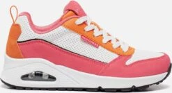 Skechers Uno Sneakers Roze Synthetisch - Dames - Maat 42