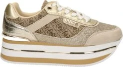 GUESS Hansin Active Lady Dames Sneakers - Beige/Bruin - Maat 37 -Skechers Verkoopwinkel 1200x658 5
