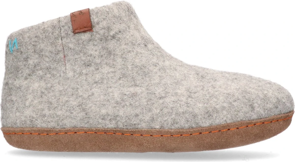 Tofvel Mula Wolvilt Sloffen Marbled Light Grey | Grijs | Wolvilt | Maat 39 | TF100042 16 Tofvel Mula Wolvilt Sloffen Marbled Light Grey | Grijs | Wolvilt | Maat 39 | TF100042 - Afbeelding 16