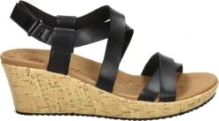 Skechers Beverlee Dames Sandaal - Zwart - Maat 40