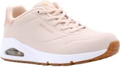 Skechers Uno Shimmer Away Beige Sneakers Dames (155196 NAT) -Skechers Verkoopwinkel 1200x673 4