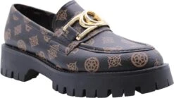 Guess Ilary Dames Mocassins - Bruin - Maat 39 -Skechers Verkoopwinkel 1200x676 2