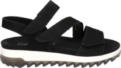 Gabor Florenz Dames Sandaal - Zwart - Maat 38