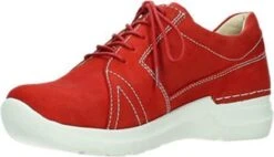 Wolky Veterschoenen Feltwell Rood Zomer Nubuck -Skechers Verkoopwinkel 1200x689 11