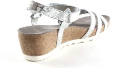 Wolky Sandalen Pacific Zilver Slangen Print Leer -Skechers Verkoopwinkel 1200x689