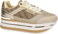 GUESS Hansin Active Lady Dames Sneakers - Beige/Bruin - Maat 37 -Skechers Verkoopwinkel 1200x694 2