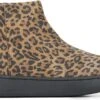 Woden Enkellaarsjes Dames / Laarzen / Damesschoenen - Suède - Leopardprint - Abbi Suede Print - Leopard - Maat 36 -Skechers Verkoopwinkel 1200x696