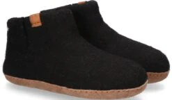 Tofvel Mula Wolvilt Sloffen Black | Zwart | Wolvilt | Maat 48 | TF100036 -Skechers Verkoopwinkel 1200x700 4