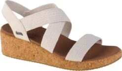 Skechers Arch Fit Beverlee 119260-WHT, Vrouwen, Wit, Sandalen, Maat: 39