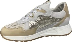 Piedi Nudi 2507-05 Lage Sneakers - Leren Sneaker - Dames - Beige - Maat 39 -Skechers Verkoopwinkel 1200x706 2