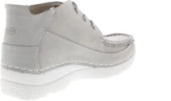 Wolky Veterschoenen Roll Moc Lichtgrijs Nubuck -Skechers Verkoopwinkel 1200x710 3
