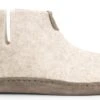 Travelin' Stay-Home Dames Hoge Sloffen - Wollen Pantoffels - Suede Zool - Zand Beige - Maat 39 -Skechers Verkoopwinkel 1200x712 2