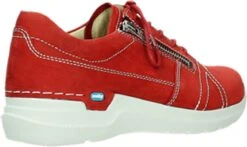 Wolky Veterschoenen Feltwell Rood Zomer Nubuck -Skechers Verkoopwinkel 1200x715 2