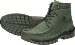 Wolky Veterschoenen Jump Saliegroen Nubuck -Skechers Verkoopwinkel 1200x727 3