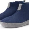 Travelin' Stay-Home Dames Sloffen - Wollen Pantoffels - Suède Zool - Navy Blauw - Maat 39 -Skechers Verkoopwinkel 1200x736 1