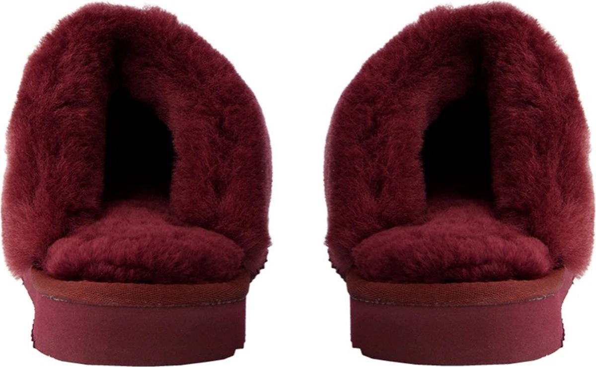 Warmbat Flurry Dames Sloffen - Port - Maat 38 14 Warmbat Flurry Dames Sloffen - Port - Maat 38 - Afbeelding 14