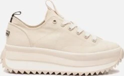 Tamaris Sneakers Beige Textiel - Dames - Maat 38