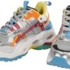 Buffalo Dames Triplet Hollow Sneakers Multicolour Maat 40