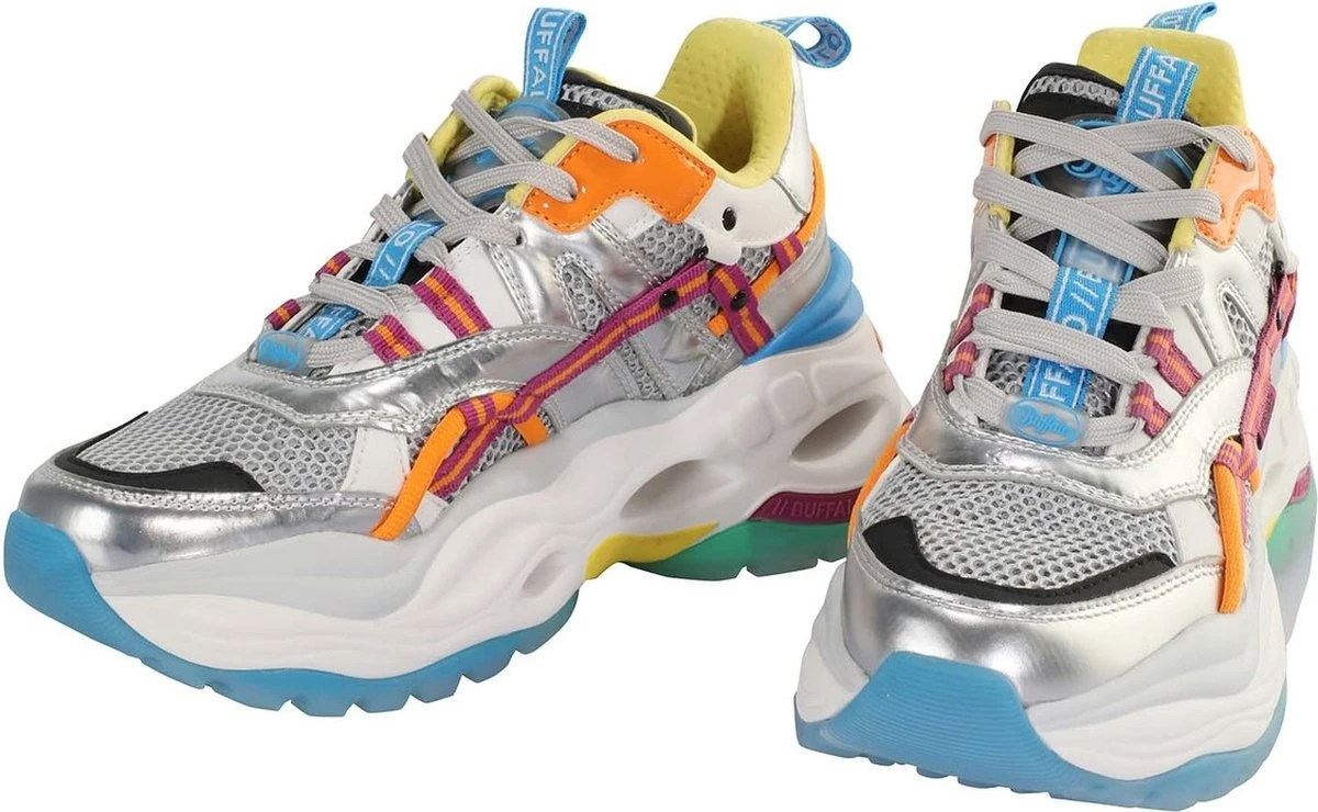 Buffalo Dames Triplet Hollow Sneakers Multicolour Maat 40 1 Buffalo Dames Triplet Hollow Sneakers Multicolour Maat 40