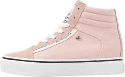 British Knights MACK MID PLATFORM Dames Sneakers Hoog - Zacht Roze - Maat 40