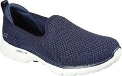 Skechers Go Walk 6 Dames Instapschoen - Blauw - Maat 38 -Skechers Verkoopwinkel 1200x747