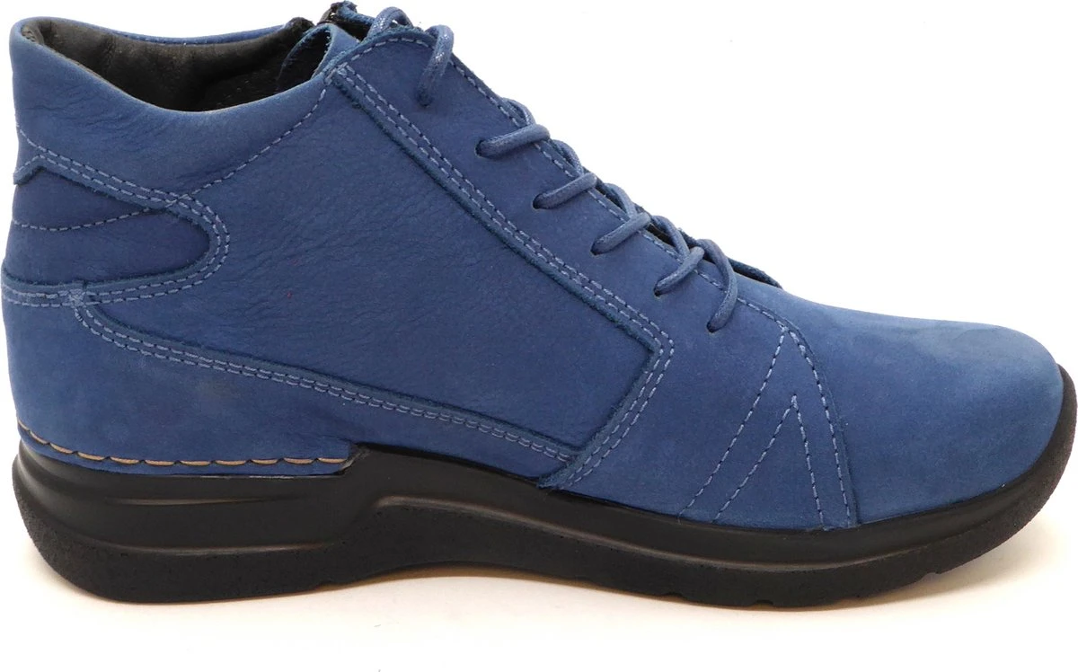 Wolky Veterschoenen Why Atlantisch Blauw Nubuck 9 Wolky Veterschoenen Why Atlantisch Blauw Nubuck - Afbeelding 9