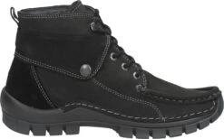 Wolky Veterschoenen Jump Zwart Nubuck -Skechers Verkoopwinkel 1200x750 2