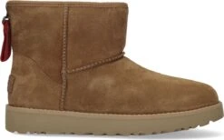 UGG Classic Mini Logo Zip Dames Laarzen - Chestnut - Maat 37 -Skechers Verkoopwinkel 1200x750