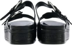 Shabbies Amsterdam Vrouwen Leren Slippers / Damesschoenen 170020174 - Zwart - Maat 39 -Skechers Verkoopwinkel 1200x753 1