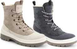 Travelin' Leval Dames Winterboots - Waterresistent Membraan - Wol Gevoergd - Zand Beige Leer - Maat 38 -Skechers Verkoopwinkel 1200x762 5