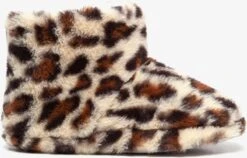 Thu!s Dames Sloffen Met Luipaardprint - Beige - Maat 39 - Pantoffels -Skechers Verkoopwinkel 1200x767 1