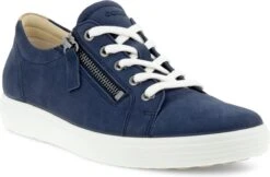 Ecco Soft 7 W Veterschoenen Blauw Textiel - Dames - Maat 40 -Skechers Verkoopwinkel 1200x789 1