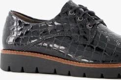 Natuform Dames Veterschoenen Met Croco Print - Zwart - Maat 41 - Uitneembare Zool -Skechers Verkoopwinkel 1200x795 2