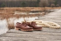 Travelin' Plymouth Dames - Leren Moccasins Met Veter - Boot Schoen - Bruin Leer - Maat 39 -Skechers Verkoopwinkel 1200x800 1