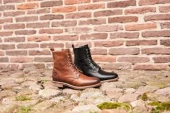 Travelin' Montalivet - Dames Veterschoenen Met Rits - Leren Enkellaarzen - Zwart Leer - Maat 37 -Skechers Verkoopwinkel 1200x800 26