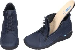 Wolky Veterschoenen Why Blauw Nubuck -Skechers Verkoopwinkel 1200x806 8