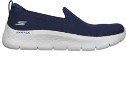 Skechers Go Walk Flex Dames Instapschoen - Blauw - Maat 39