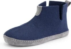 Travelin' Stay-Home Dames Sloffen - Wollen Pantoffels - Suède Zool - Navy Blauw - Maat 39 -Skechers Verkoopwinkel 1200x831 2