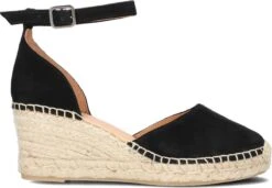 VIA VAI Flora Braid Espadrilles - Met Sleehak - Dames - Zwart - Maat 40 -Skechers Verkoopwinkel 1200x832 1