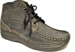 Wolky Veterschoenen Roll Shoot Zwart Nubuck -Skechers Verkoopwinkel 1200x833 2