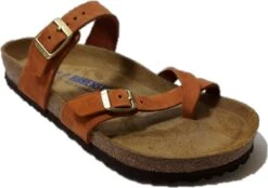Birkenstock Mayari Slippers Cognac Nubuck - Dames - Maat 38 -Skechers Verkoopwinkel 1200x844 1