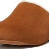 FitFlop Shuv Shearling-Lined Suede Clogs BRUIN - Maat 41