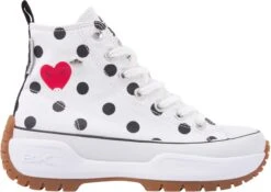 British Knights KAYA MID FLY Dames Sneakers Hoog - Wit Stippen - Maat 38 -Skechers Verkoopwinkel 1200x849 4