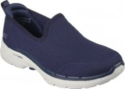 Skechers Go Walk 6 Dames Instapschoen - Blauw - Maat 38 -Skechers Verkoopwinkel 1200x861