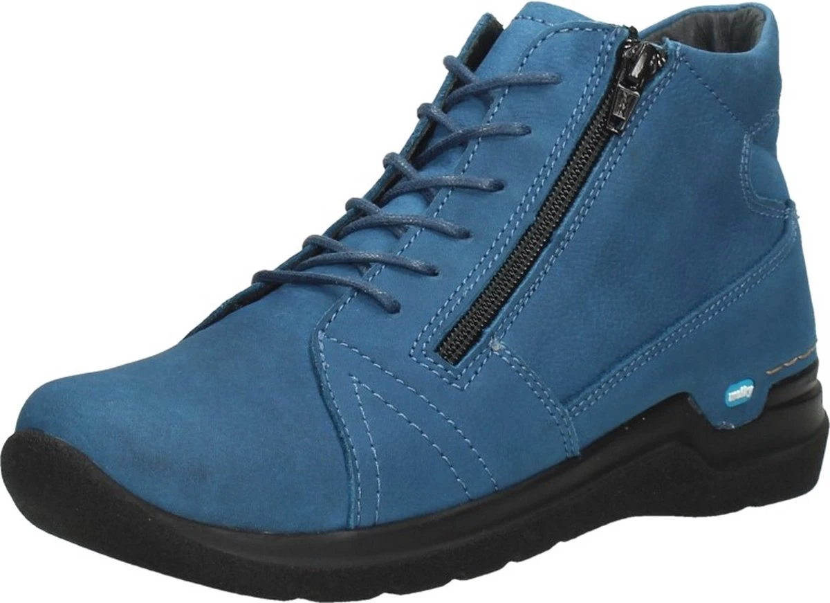 Wolky Veterschoenen Why Atlantisch Blauw Nubuck 15 Wolky Veterschoenen Why Atlantisch Blauw Nubuck - Afbeelding 15